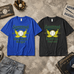 Personalized Retro Savannah Baseball T-shirt with Name Daily Wear Birthday Gift for Family Friend Baseball Player