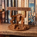 Personalized 3D Printed Alien Creature Figurine Desk Decoration with 1-4 Signs Home Office Decor Birthday Gift for Book Lover Sci-Fi Fan