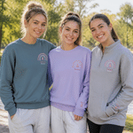 Personalised Embroidery Pink Ribbon T-shirt Sweatshirt Hoodie with Title and Text Cancer Recovery Gift for Breast Cancer Survivor