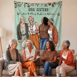 Personalized 3D-Effect Artwork Character Photo Butterfly Soft Throw Blanket with Name and Text Home Decor Birthday Gift for Friends Besties