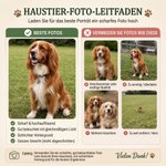 Personalisiertes Haustierfoto LED-Nachtlicht | mit Geburtsblumen & Namen | Touch-dimmbar | Geburtstag Geschenk für Tierliebhaber