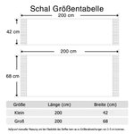 Personalisierter Damen Schal mit Geburtsblumen im Tiffany-Stil | mit Wunschnamen | Winterschal mit Fransen | Winter- & Weihnachtsgeschenk für Frauen