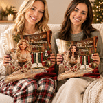 Personalised Warm 3D-Style Character Artwork Photo Soft Cushion with Name Home Decor Christmas Gift for Book Lovers Readers