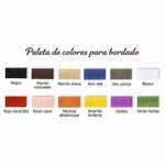 Bufanda personalizada suave y cálida con nombre bordado floral colorido y borlas regalo de aniversario y cumpleaños para mujeres