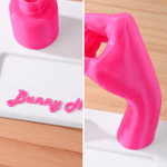 ersonalized 3D Printed Hairdressing Nail Artist Scissors Business Card Holder with Text Beauty Salon Opening Gift for Hairstylist Nail Technician