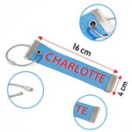 Gepersonaliseerd diverse kleuren kofferlabel met monogram en schaduweffect zakenreisaccessoire - verjaardagscadeau voor studenten reisliefhebbers