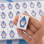 Personalised Portable Secret Garden Mahjong Tile with Initial Bamboo Bag Birthday Anniversary Gift for Mahjong Lovers Mahjong League Member