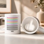 Henkilökohtainen ”I'm A Ray of Fucking Sunshine” -keskisormimuki, 11 oz, keraaminen, nimellä varustettu, päivittäiseen käyttöön, syntymäpäivälahja ystävälle tai työtoverille