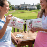 Personlig ”Fore O’Clock Somewhere”-golfkosmetiktask med plats för namn och år – en perfekt födelsedags- eller klubbjubileumspresent för kvinnliga golfentusiaster