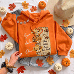 Personalized Highland Cow Pattern Kid Adult T-shirt Sweatshirt Hoodie with Title and 1-16 Names Family Outfit Thanksgiving Christmas Gift for Family