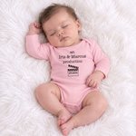 Personalized Movie Pattern 100% Cotton Short-Sleeve Long-Sleeve Baby Bodysuit with Name Baby Shower Birthday Gift for Newborn New Parent