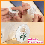 Personalised Mother of Pearl Design Birth Flower Acrylic Magnetic Phone Grip Stand Holder with Name Mobile Phone Accessories Birthday Gift for Women