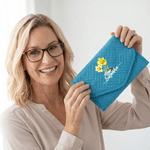 Personalised Birth Flower Birthstone Foldable Crochet Hook Organiser with Name Knitting Accessories Birthday Christmas Gift for Knitting Lovers