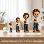 Figura 3D personalizada con foto, base y texto, decoración de oficina, regalo de Día del Maestro, regreso a clases y cumpleaños para profesores