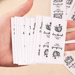 Gepersonaliseerde naaimachine, met liefde handgemaakt, 100% katoenen naailabels met naam, 50 stuks, verjaardagscadeau voor naailiefhebbers