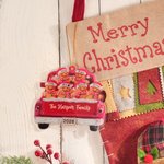 Ornamento natalizio personalizzato della famiglia di omini di pan di zenzero da 1 a 12 con nomi e anno Regalo di Natale per la famiglia
