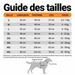 Imperméable chaud pour chien personnalisé avec nom - Motif pattes et bandes réfléchissantes - Cadeau anniversaire pour propriétaires de chiens