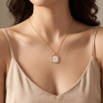 Personalised Pearl Birthstone Sterling Silver Necklace with Initial and Text Dainty Jewellery Anniversary Birthday Gift for Girlfriend Wife Mother