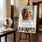Personalised Photos Canvas Prints with Name and Date Ship from USA Funeral Ceremony Memorial Service Decor Sympathy Gift for Loss of Loved One