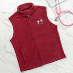 Personalized Embroidered Bow Mini Stethoscope Soft Vest with Name and Job Title Appreciation Nurse Week Gift for Doctor Nurse Medical Staff