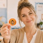 Personalised Teacher Funny Cartoon Avatar Reward Stickers Pack Waterproof Encouragement Label with Text Back to School Appreciation Gift for Teachers 3