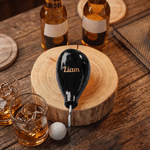 Personlig flasköppnare i form av en golfklubba med namn – festtillbehör för vin, födelsedagspresent för golfälskare som gillar att dricka