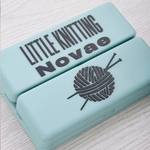 Personalised Little Knitting Portable DIY Sewing Tools Kit Storage Box with Name Birthday Gift for Sewing Handcraft Lovers