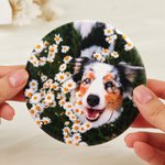 Personalized Durable Photo PDGA Legal Disc Golf Mini Marker Daily Use Anniversary Birthday Gift for Disc Golf Lovers Father Friend 5