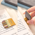Personalized Birth Flower Book Magnetic PU Leather Bookmark Clip with Name Daily Use Reading Accessory Birthday Gift for Bookworms Book Lovers