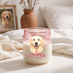 Personalized My Best Friend Pet Photo Giadient Glass Mug with Name and 3D-Style Heart Ornament Birthday Gift for Pet Lover Friend