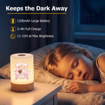 Personalized Baby Face Photo Rocking Chair Rechargeable Touch Control Night Light with Name Nursery Decor Baby Shower Gift for New Parents