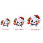 Personalized Cute Dumplings Family Christmas Acrylic Ornament with Name Home Decor Christmas Gift for Family Friends