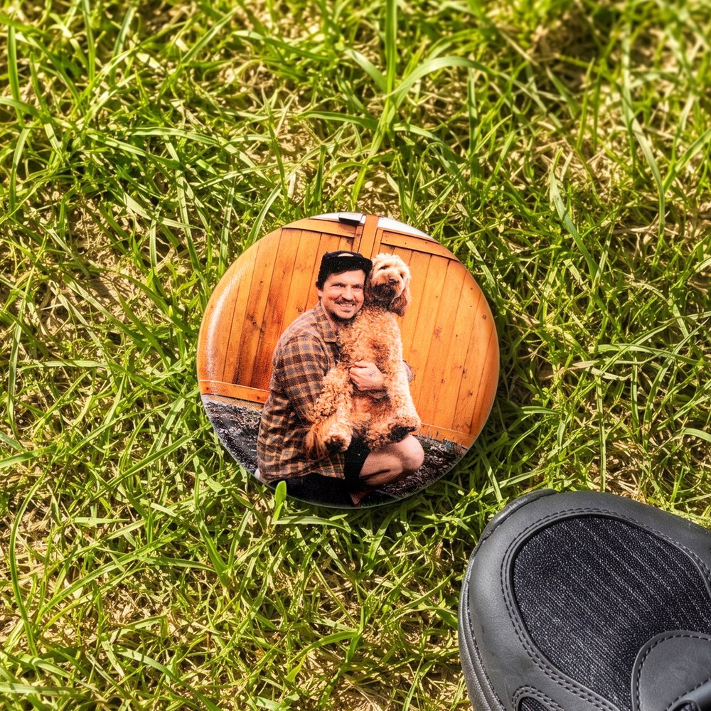 Personalized Durable Photo PDGA Legal Disc Golf Mini Marker Daily Use Anniversary Birthday Gift for Disc Golf Lovers Father Friend 3
