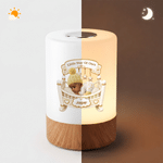 Personalized Baby Face Photo Rocking Chair Rechargeable Touch Control Night Light with Name Nursery Decor Baby Shower Gift for New Parents