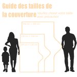 Couverture à capuche personnalisée avec personnage de dessin animé nom et fleur de naissance -  Cadeau anniversaire pour femmes amoureuses des livres