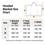Personalized Birth Flower Cartoon Sewing Character Soft Hooded Blanket with Name Birthday Christmas Gift for Sewing Lovers