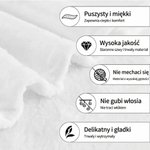 Personalizowany miękki koc dziecięcy z motywem wyścigowych samochodów i imieniem prezent na baby shower dla noworodka