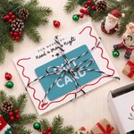 Personalized Name Christmas Gift Box with 16 Cards Set Cash Card Holder Christmas Gift for Teens Kids College Students