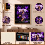 Personalised Graffiti Art Style Photo Canvas Prints with Name Home Decor Birthday Gift for Graffiti Lovers 10