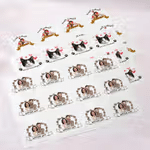 Personalized Funny Cartoon Face Portrait Waterproof Tattoo Stickers with Name and Date Set of 12 Wedding Party Favors Gift for Newlyweds Couple
