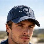 Personalized Multicolour Embroidered 100% Cotton Retro Baseball Cap with Title and Year Daily Wear Christmas Anniversary Birthday Gift for Family