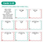 Personalized Name Christmas Gift Box with 16 Cards Set Cash Card Holder Christmas Gift for Teens Kids College Students
