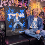 Personalised Graffiti Art Style Photo Canvas Prints with Name Home Decor Birthday Gift for Graffiti Lovers 7