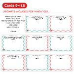 Personalized Name Christmas Gift Box with 16 Cards Set Cash Card Holder Christmas Gift for Teens Kids College Students