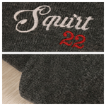 Personalised White Red Embroidery Firefighting Beanie with Name and Station Number Appreciation Birthday Christmas Gift for Firefighters