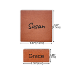 Personalised Portable Wooden 8 Grids 15 Grids Watercolor Palette Drawing Board with Name Outdoor Painting Supply Birthday Gift for Painters