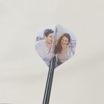 Personalized Set of 3 Photo Dart Flights Set Dart Club Team Game Gift for Darts Enthusiasts Friends 5