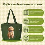 Personalizowana torba sztruksowa ze zdjęciem psa lub kota w stylu obrazu olejnego z imieniem na co dzień i w podróży prezent dla miłośników zwierząt