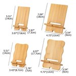 Supporto per cellulare in legno personalizzato con farfalla colorata e fiore del mese di nascita, con nome: decorazione da scrivania, regalo di compleanno per familiari, amici e colleghi d'ufficio