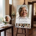 Personalized Photos Canvas Prints with Name and Date Ship from USA Funeral Ceremony Memorial Service Decor Sympathy Gift for Loss of Loved One